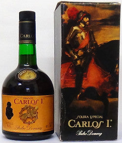 1980’s Carlos 1 Solera Especial In OriginalBox Spanish Brandy - Spirit