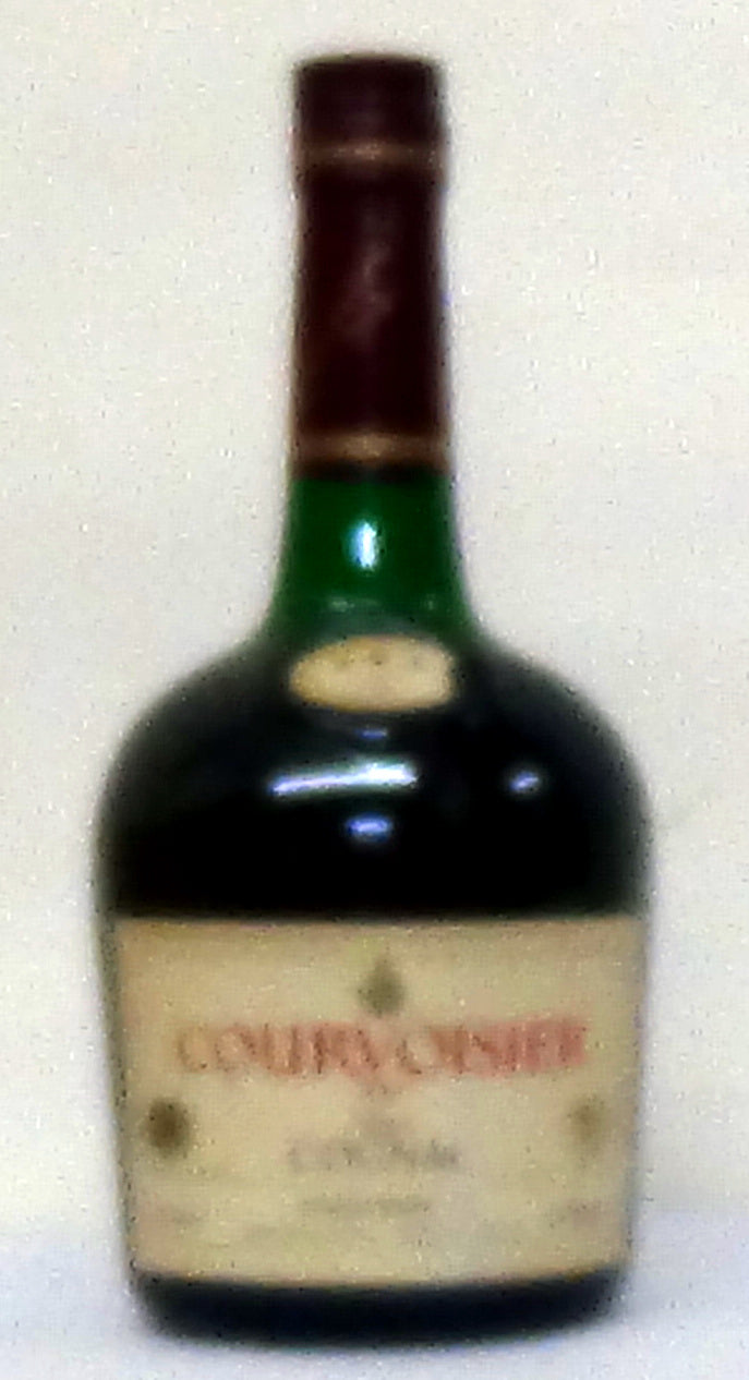 1980s Courvoisier VSOP fine champagne le cognac de napoleon - M&M Pers