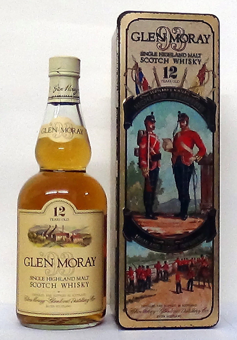 1980’s Glen Moray - The Highland Light Infantry 12 year old - Whiskey 
