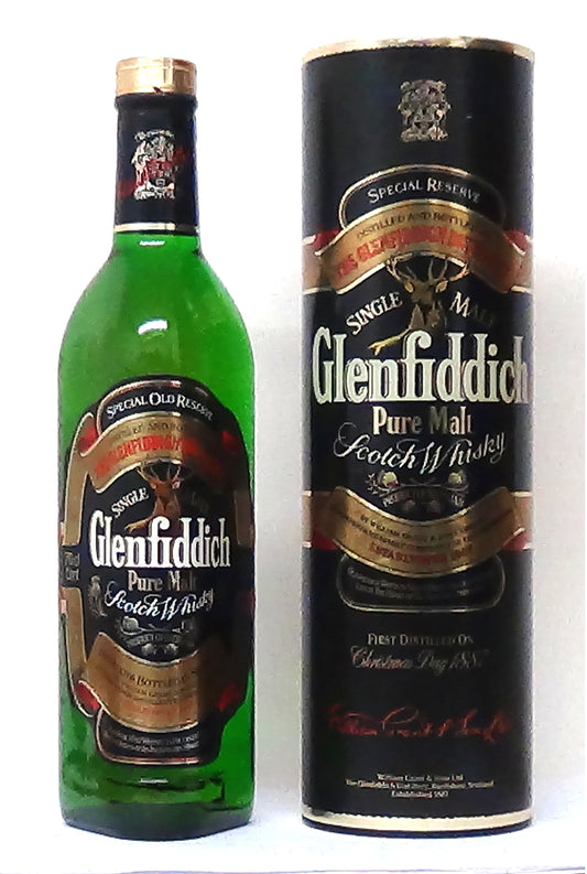 1980s Glenfiddich Pure Malt Old Special Reserve - M&M Personal Vintner