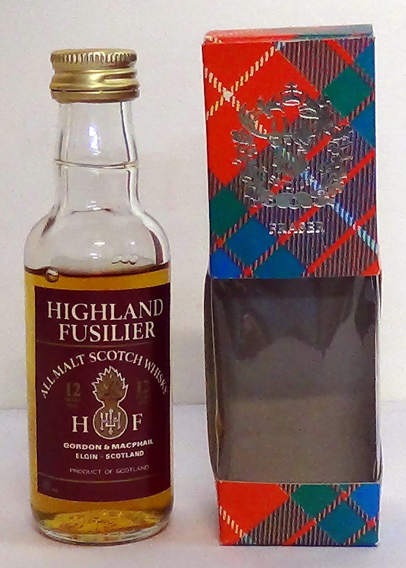 1980’s Highland fusilier 12 year old 5cl