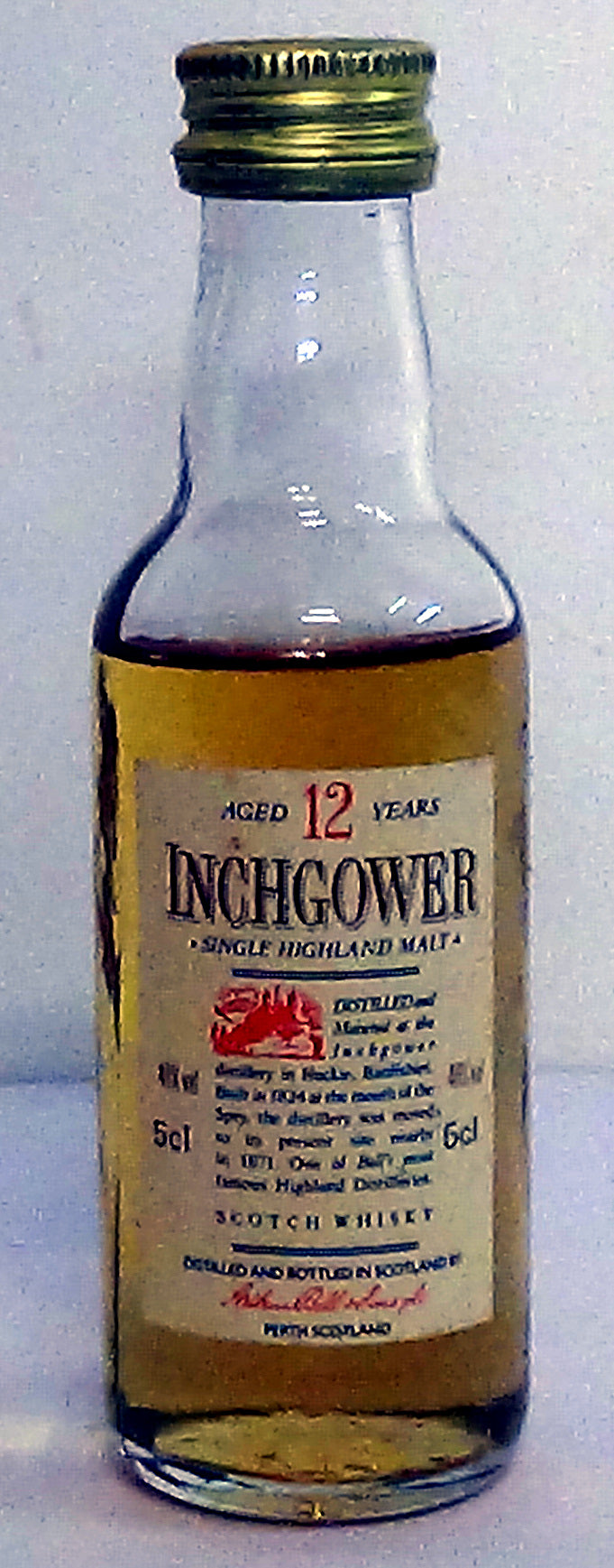 1980’s Inchgower 12 YO 4cl