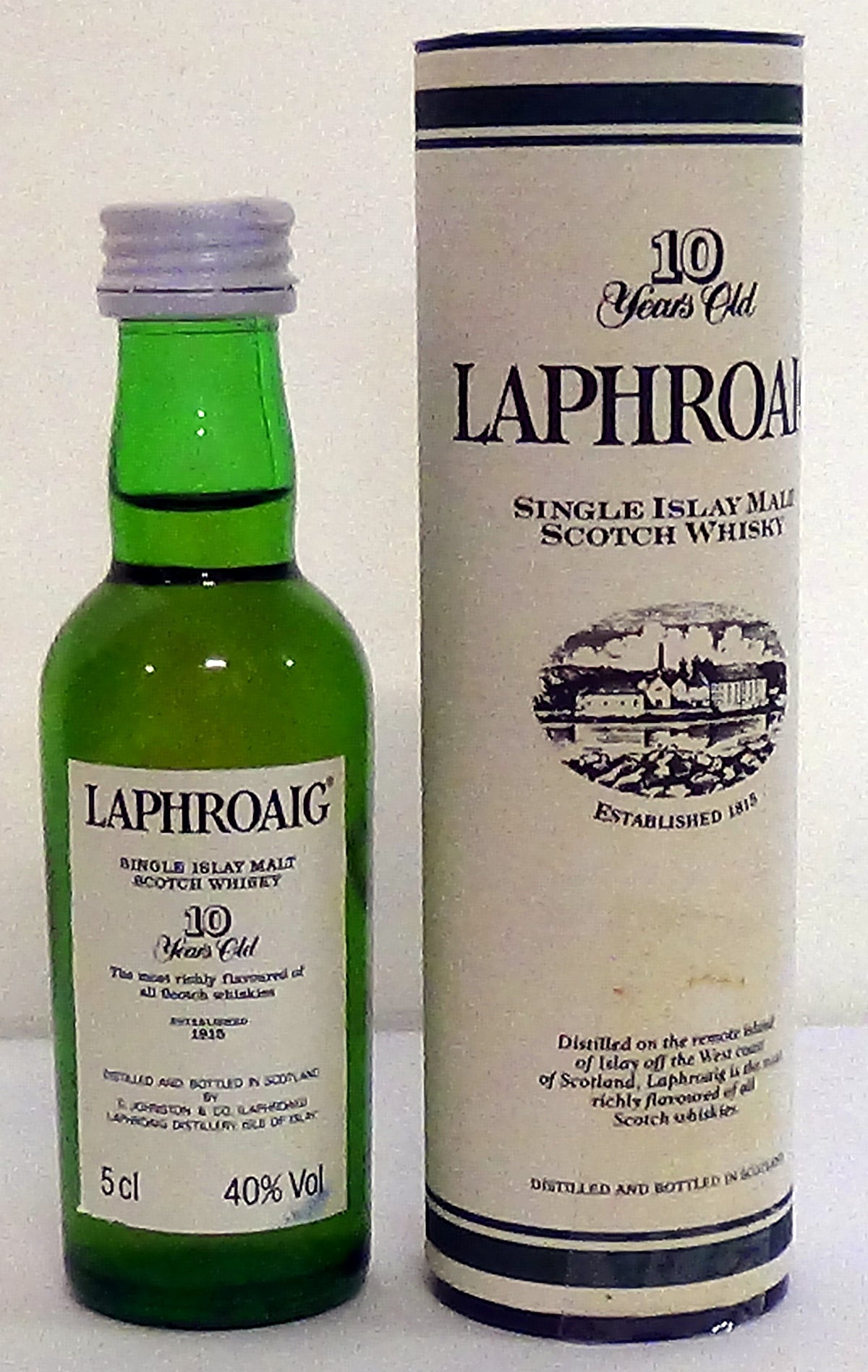 1980s Laphroaig 10 YO 5cl