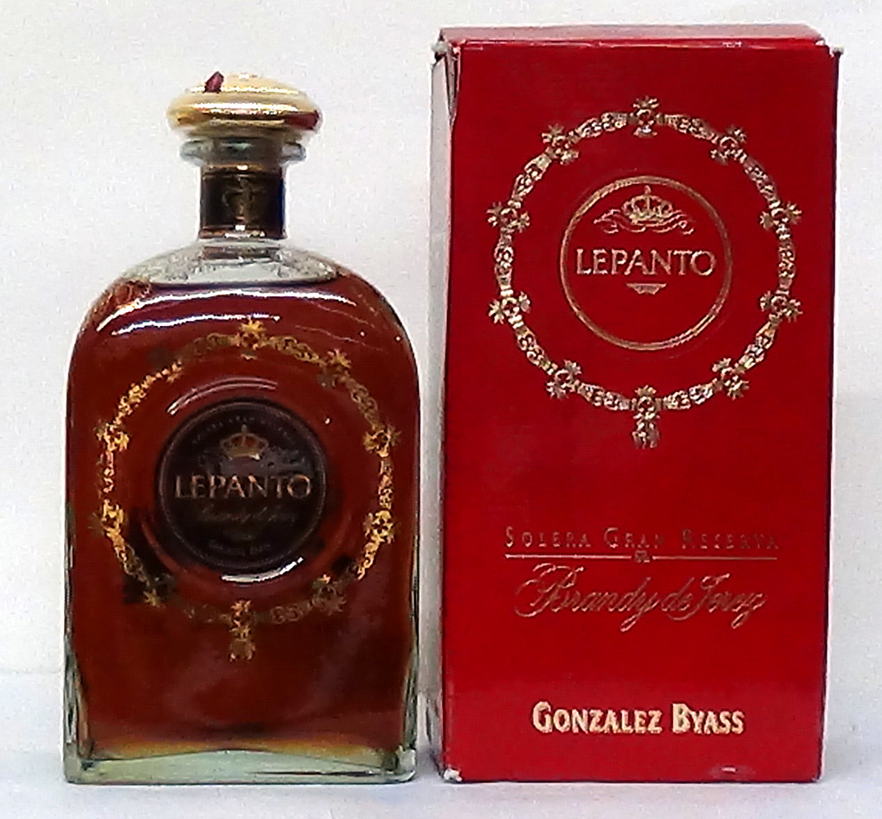 1980’s Lepanto Solera Gran Reserva Gonzalez Byass Spanish Brandy - Spa