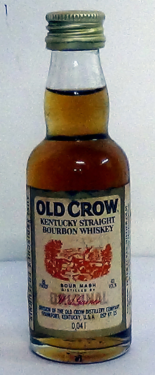 1980s Old Crow Straight Kentucky 5cl