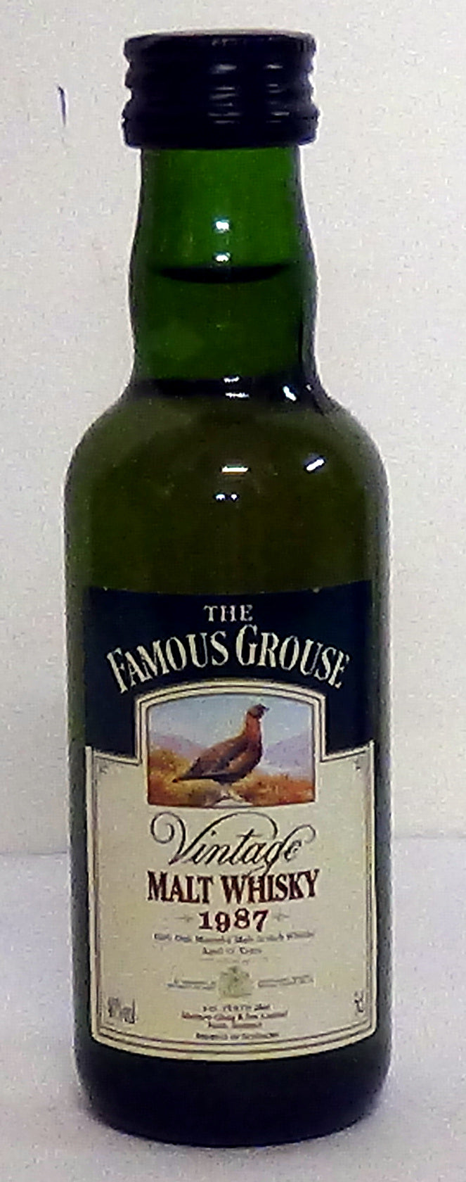 1987 The Famous Grouse 12 YO 5cl