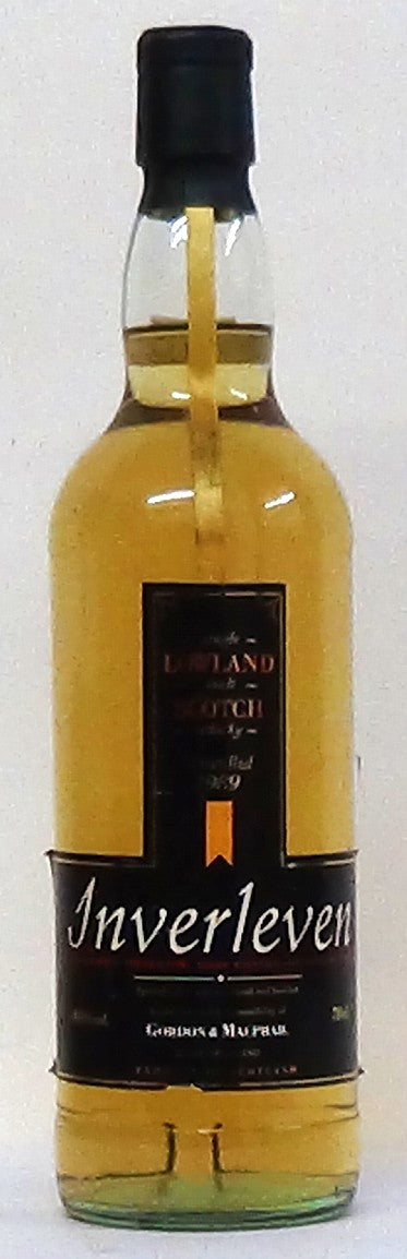 1989 Inverleven Lowland Malt, bottled 2003, 14 Year Old Whisky Sotland