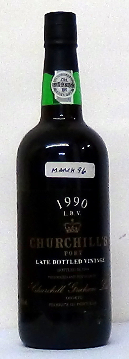 1990 Churchill’s LBV Port - M&M Personal Vintners Ltd