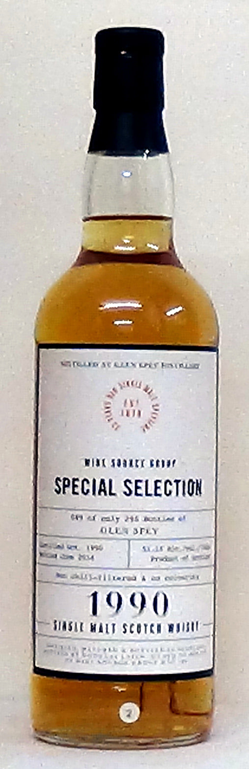 1990 Glen Spey 23 year old 51.1% abv Speyside Douglas Laing - Scottish