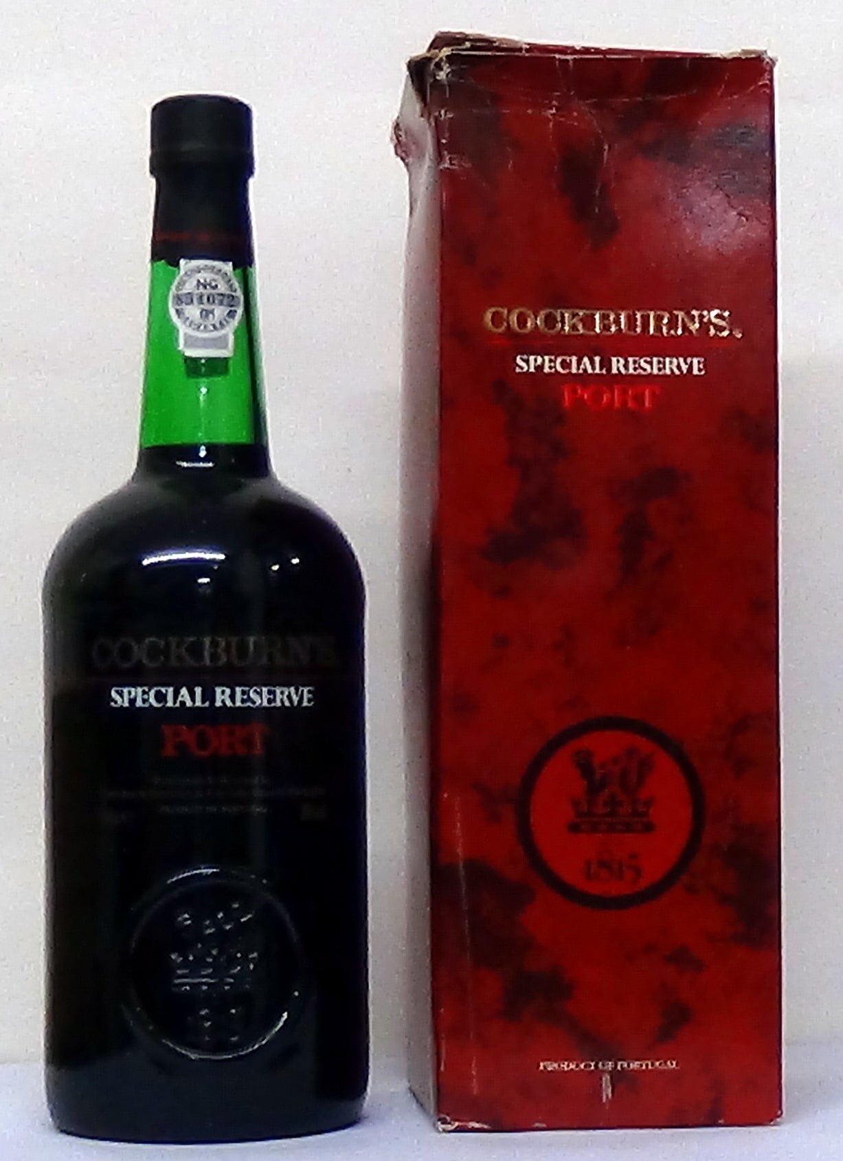 1990s Cockburn’s Special reserve Port 1 Litre - M&M Personal Vintners 