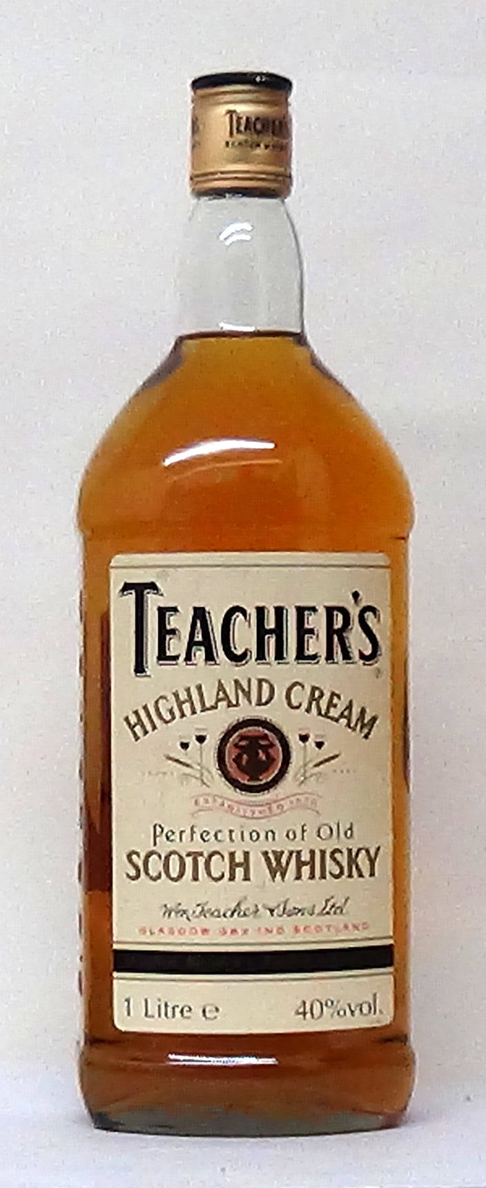 1990s Highland Cream 1 Litre - M&M Personal Vintners Ltd