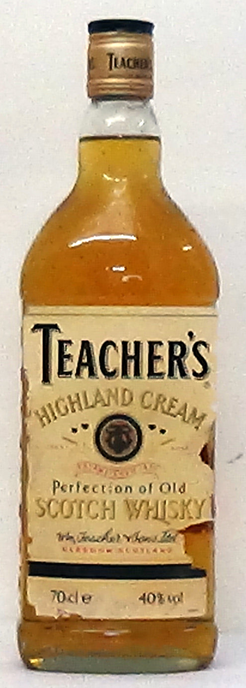 1990s Teachers Highland Cream - Scottish Whiskey - Whiskey - M&M Perso