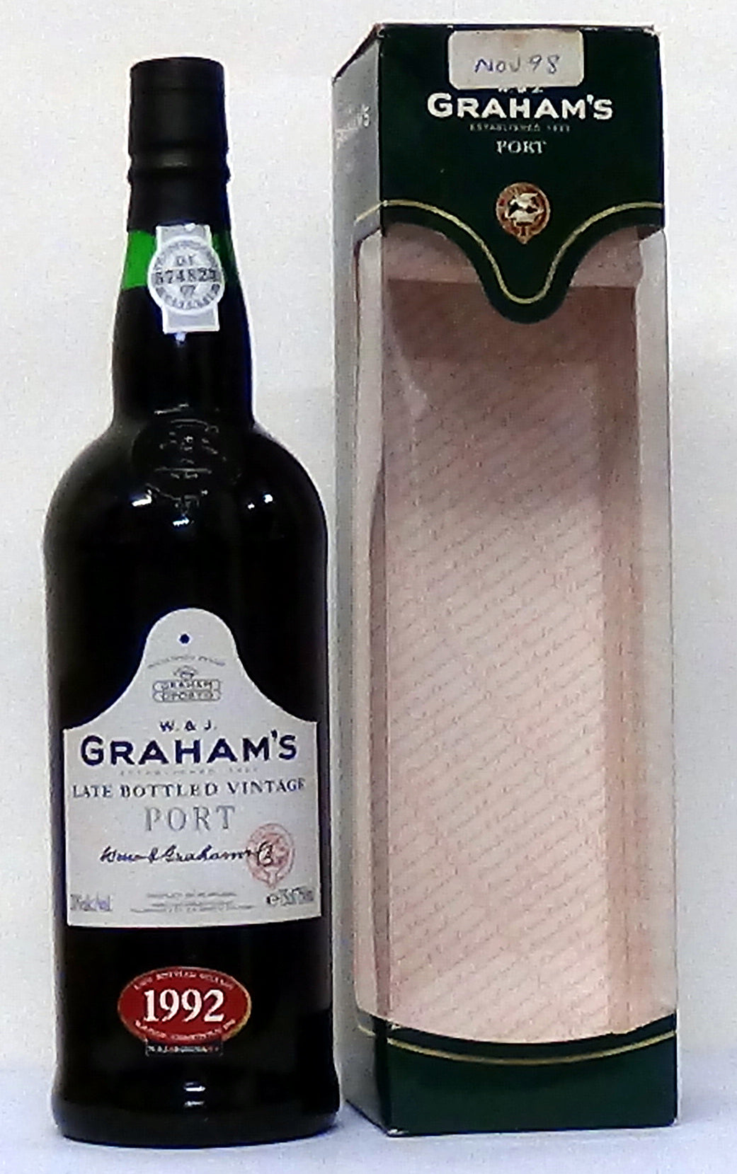 1992 Graham’s LBV Port 1 Litre - M&M Personal Vintners Ltd