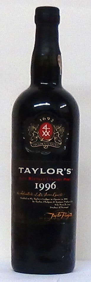 1996 Taylors LBV Port - Port Wines - Port & Sherry - M&M Personal Vint ...