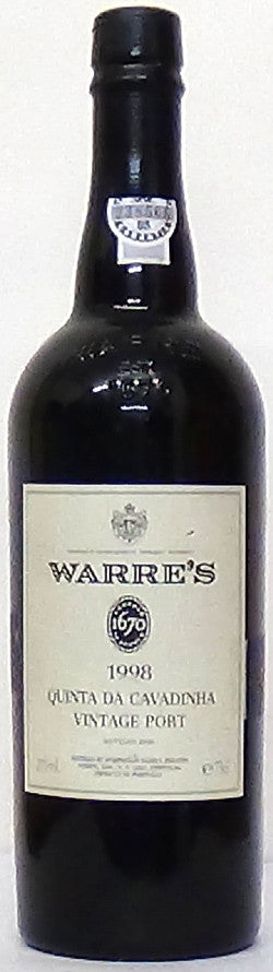 1998 Warres Quinta da CavadinhaVintage Port - Port & Sherry - M&M Pers