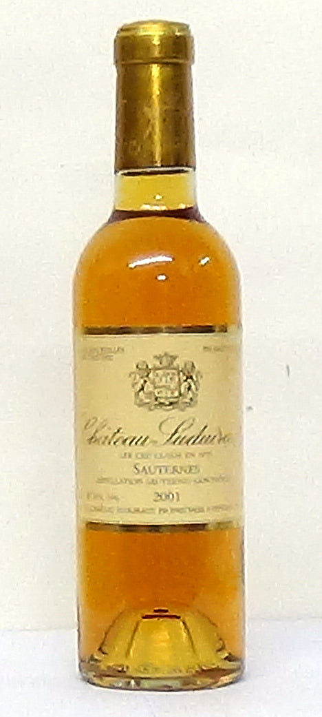 2001 Chateau Suduiraut 1er Grand Cru Classe Sauternes 375ml - French W