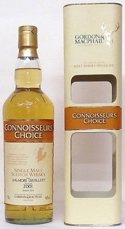 2001 Dalmore 2001 Connoisseurs Choice Highland Malt (46%, Gordon & Mac