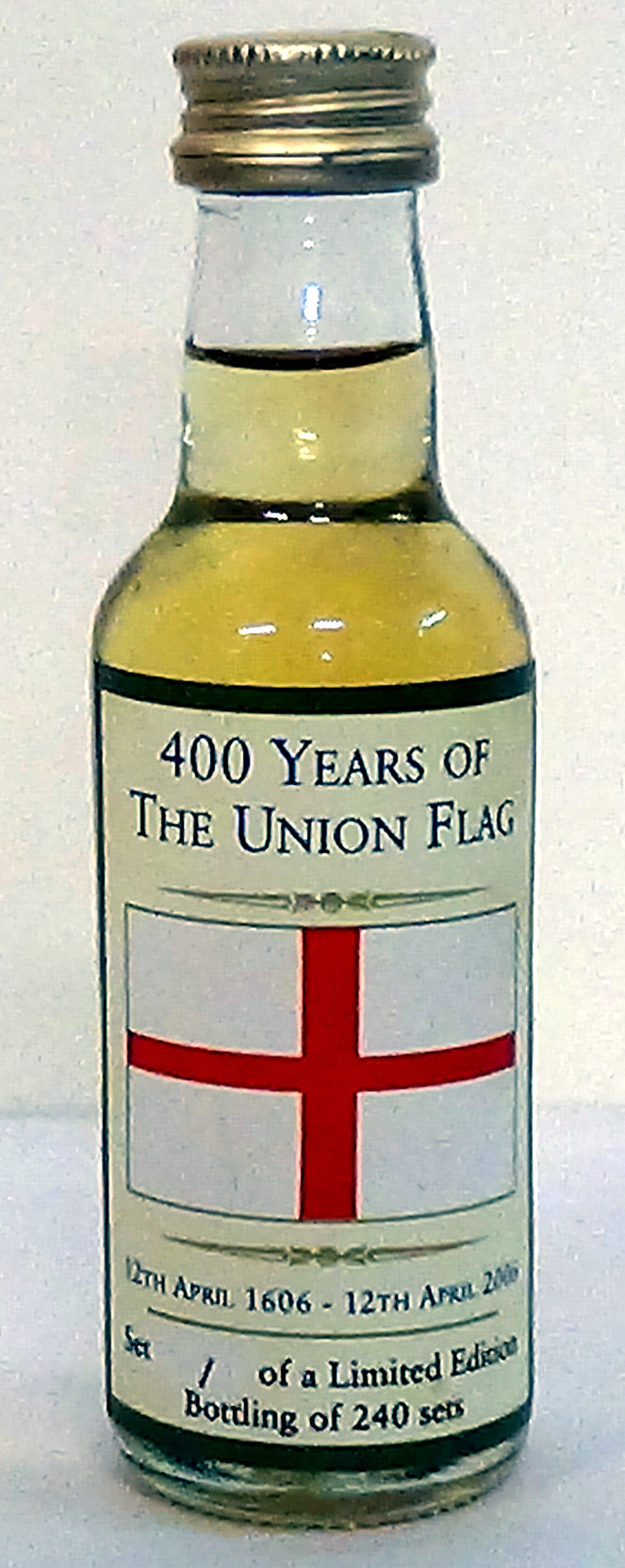 2006 400 Years of the Union Flag Undisclosed malt 5cl