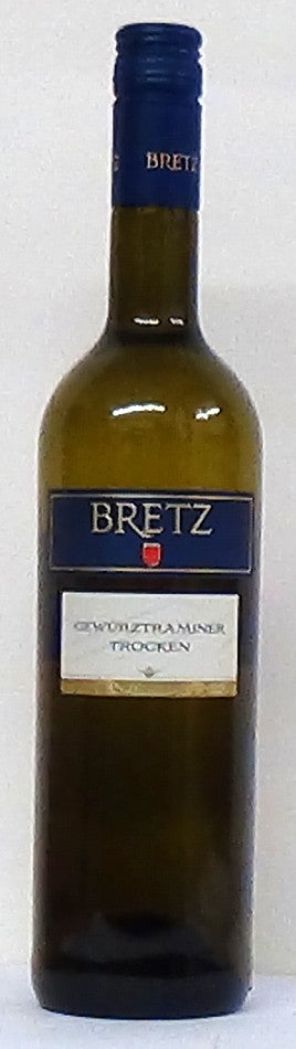 2018 Ernst Bretz Gewürztraminer Reserve Troken German Rhenheesein whit