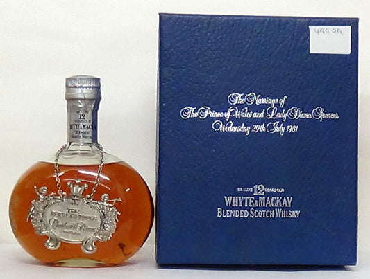 Whyte & Mackay De Luxe 12 Year Old To Commemorate the marriage of the 