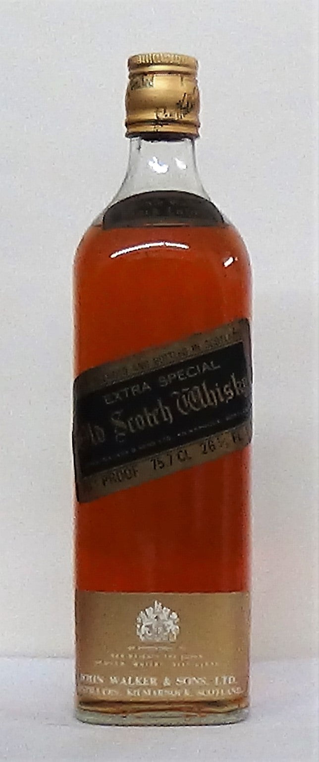 1960’s Johnnie Walkerextra Special Black Label - Scottish Whiskey - M&