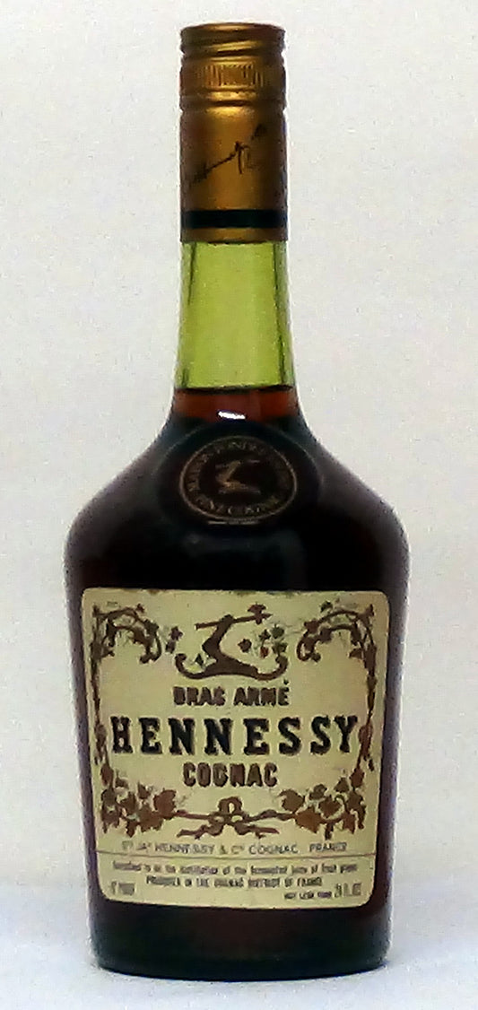 1960's Hennessy Bras Arme Cognac - M&M Personal Vintners Ltd