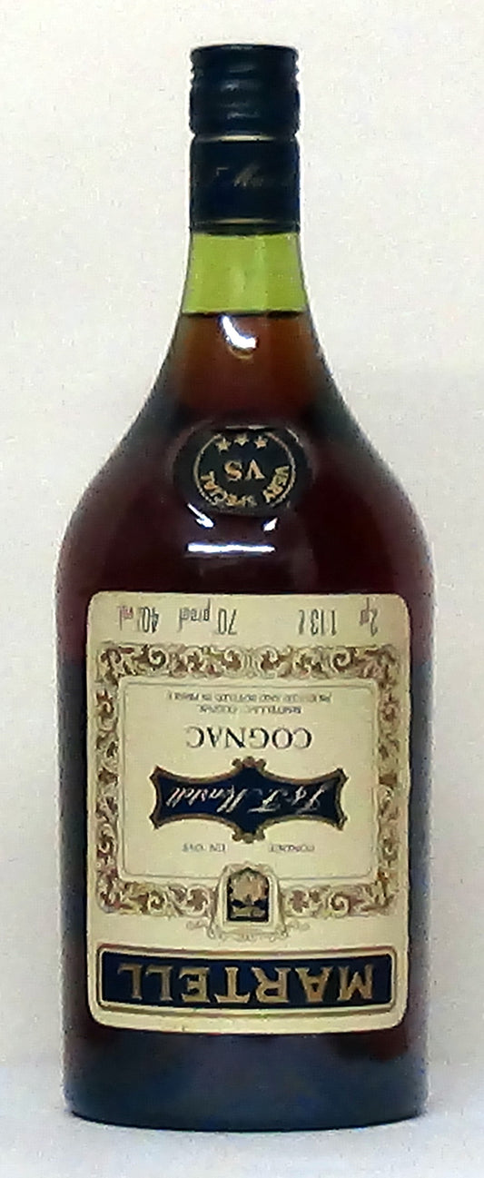 1970's Martell 3 Star Zeint Bottling - M&M Personal Vintners Ltd