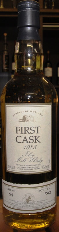 Caol Ila - First Cask 1983 - Islay - 20 year old 46% vol - Whiskey - M