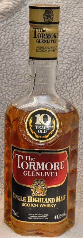 The Tormore (Glenlivet) - Highland (Speyside) - 10 year old 40% vol - 