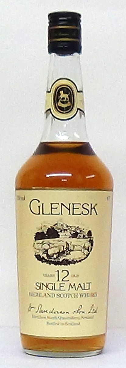 1980’s Glenesk 12 Year Old Highland Malt - M&M Personal Vintners Ltd