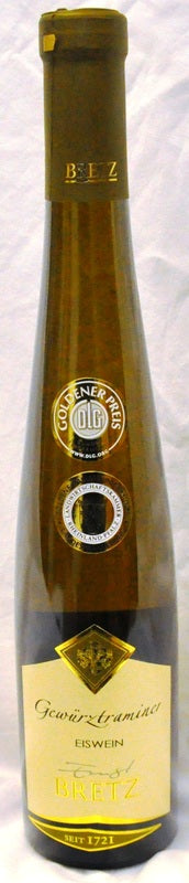 Ernst Bretz - Gewürztraminer Eiswein - 2012 - Bretz Wines - Rheinhesse