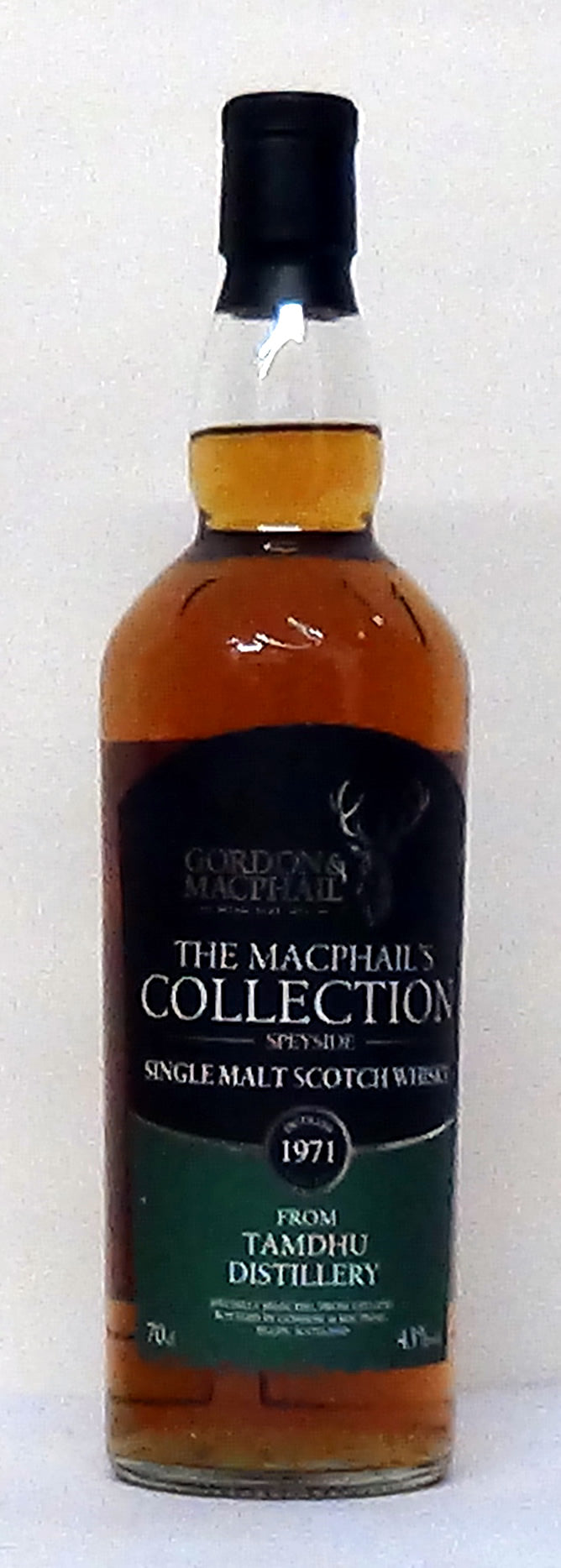 1971 Tamdhu 40 Year Old Speyside, Bottled 2011 for Gordon & Macphail -