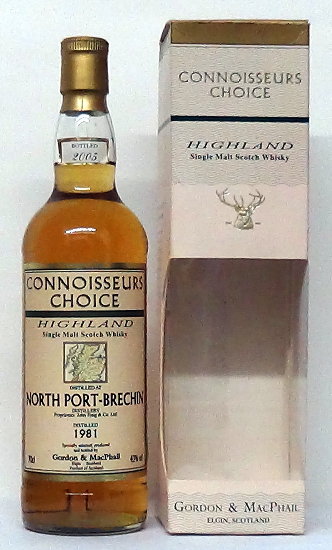 1981 North Port - Brechin 24 Year Old Bottled 2005 Connoisseurs Choice