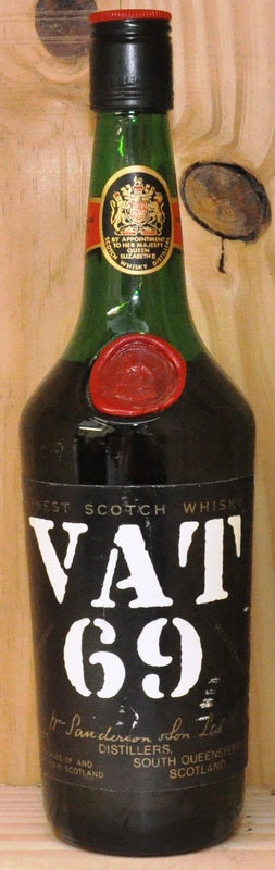 Vat 69 - Blend - 700 ml - 43% vol - Whiskey - M&M Personal Vintners Lt