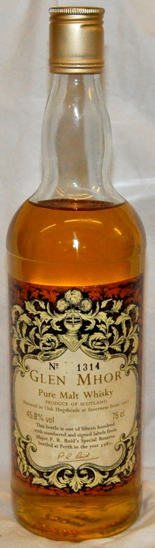 Glen Mhor - 1967 - Highland/Speyside - 14 year old bottled 1981 - 45.8