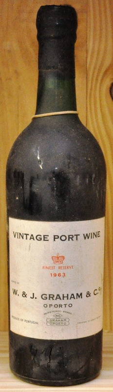 Graham's Vintage Port 1963 - Port Wines - Port & Sherry - M&M Personal