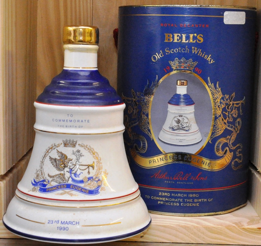 Bell's - Ceramic bell decanter - Blend - Princess Eugenie 1990 - 700 m