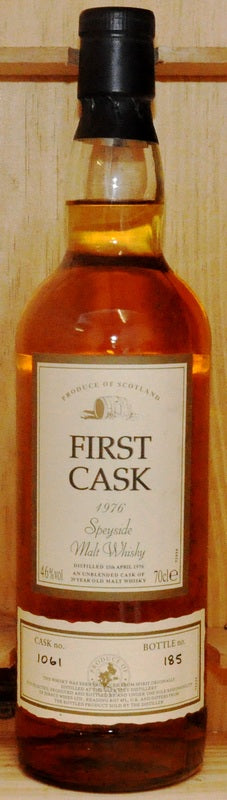 Glen Spey - First Cask 1976 - Speyside - 29 year old 46% vol - Whiskey