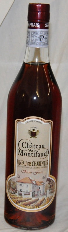 Pineau de Charentes - Ch. de Montifaud - Rouge 18% (70cl) - Liqueurs -