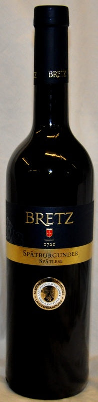 Ernst Bretz - Deutscher Spätburgunder Spätlese - 2015 - Red Wines - Ge
