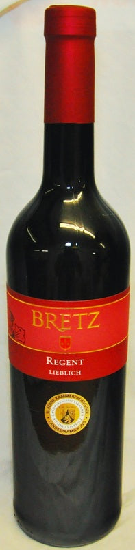 Ernst Bretz - Regent Rotwein - Qba - 2015 - Red Wines - German Wines -