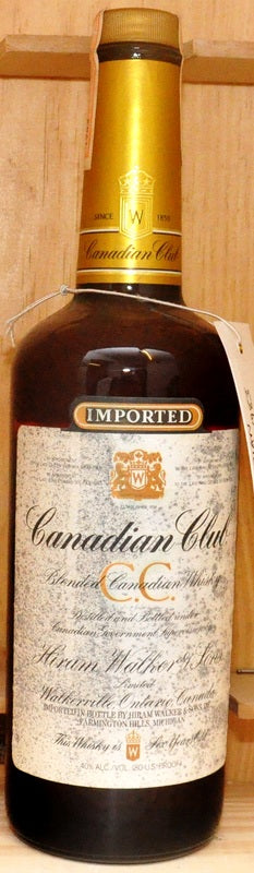 Canadian Club - Blend - 40% vol - 1000 ml - Whiskey - M&M Personal Vin