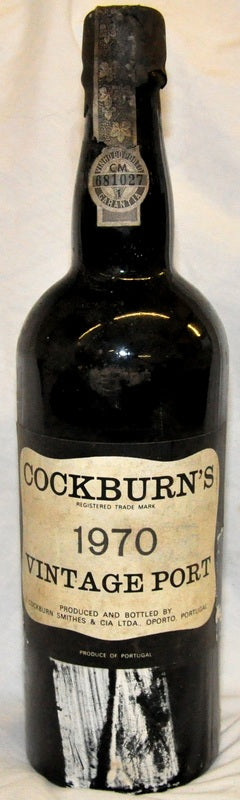 Cockburn's Vintage Port 1970 - Port Wines - Port & Sherry - M&M Person