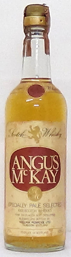 Angus McKay Specially Pale - Whiskey - M&M Personal Vintners Ltd