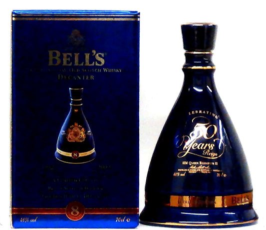 Bell's Golden Jubilee Decanter Celebrating 50 Years - 1952-2002 - Whis