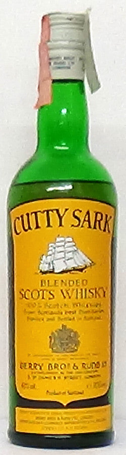 Berry Bros & Rudd Cutty Sark Blended Whisky - Whiskey - M&M Personal V
