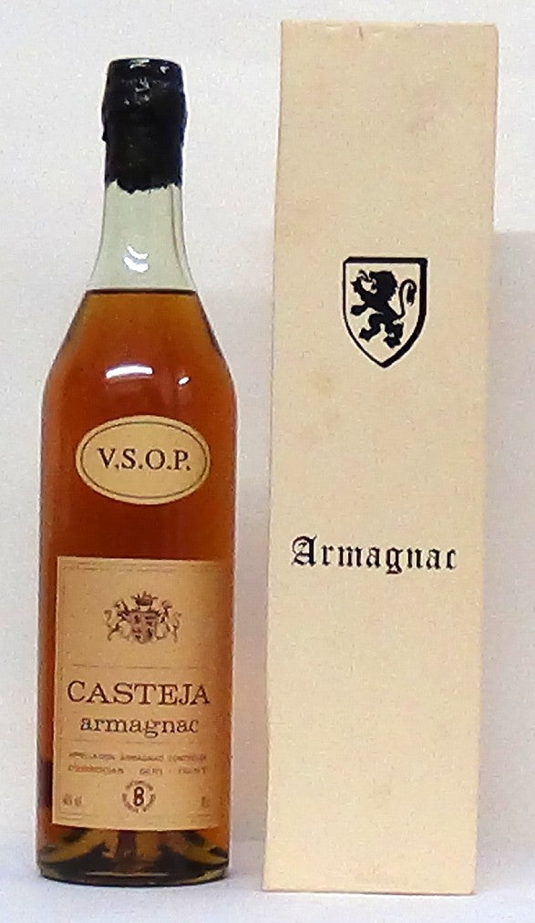 Casteja VSOP Armagnac Borie Manoux 1980s Bottling - Armagnac Spirits 