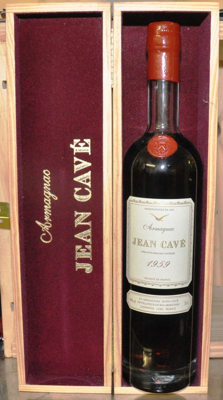 Jean Cave - Armagnac - 1959 - Vintage Spirits - Spirits - M&M Personal