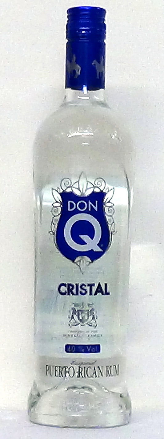 Don Q Anejo Cristal Rum Blanco Puerto Rico