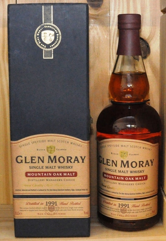 Glen Moray - Mountain Oak Malt - 1991 - 60.5% - Whiskey - M&M Personal